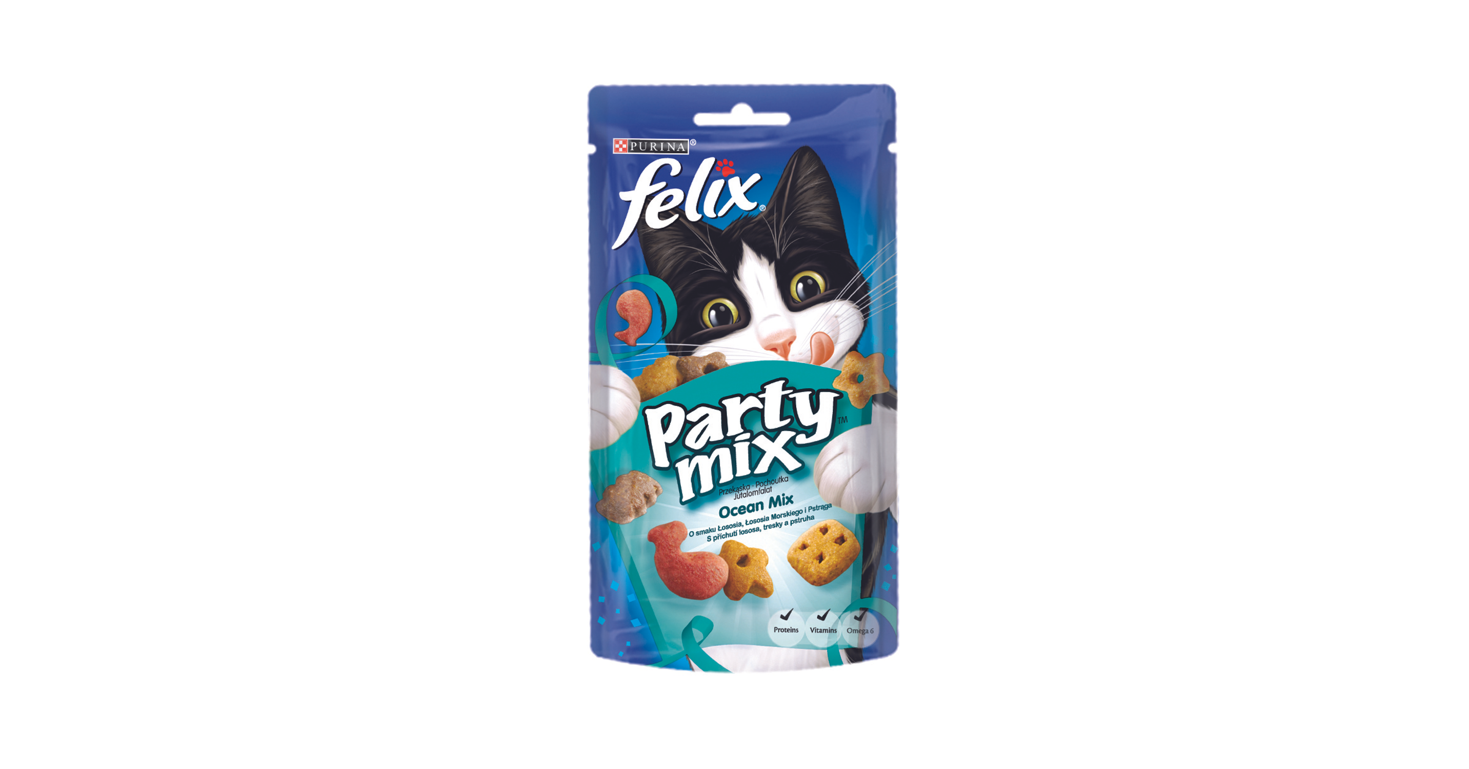 Felix PARTY MIX Ocean Mix 60g Feed EUROVET